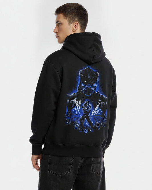 Buzo Hombre Sub Zero Blue Mortal Kombat
