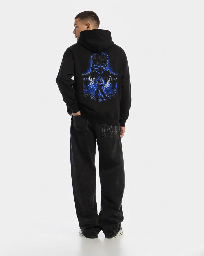 Buzo Hombre Sub Zero Blue Mortal Kombat