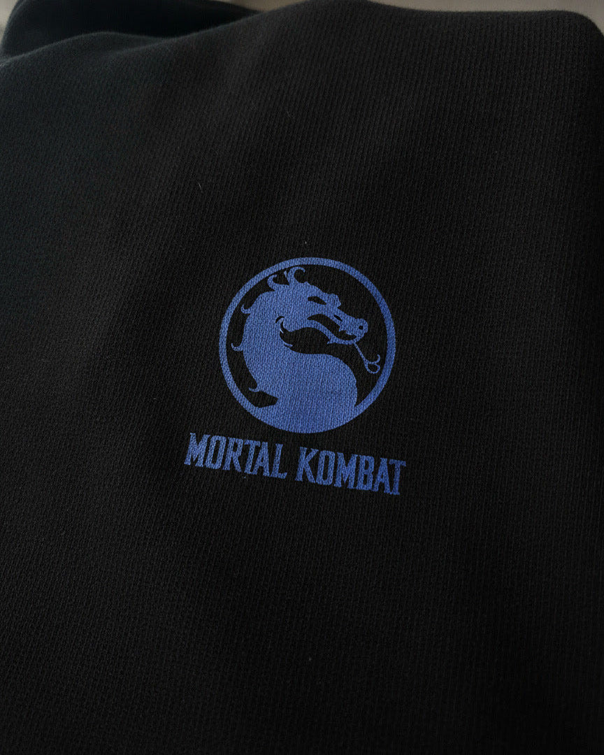Buzo Hombre Sub Zero Blue Mortal Kombat