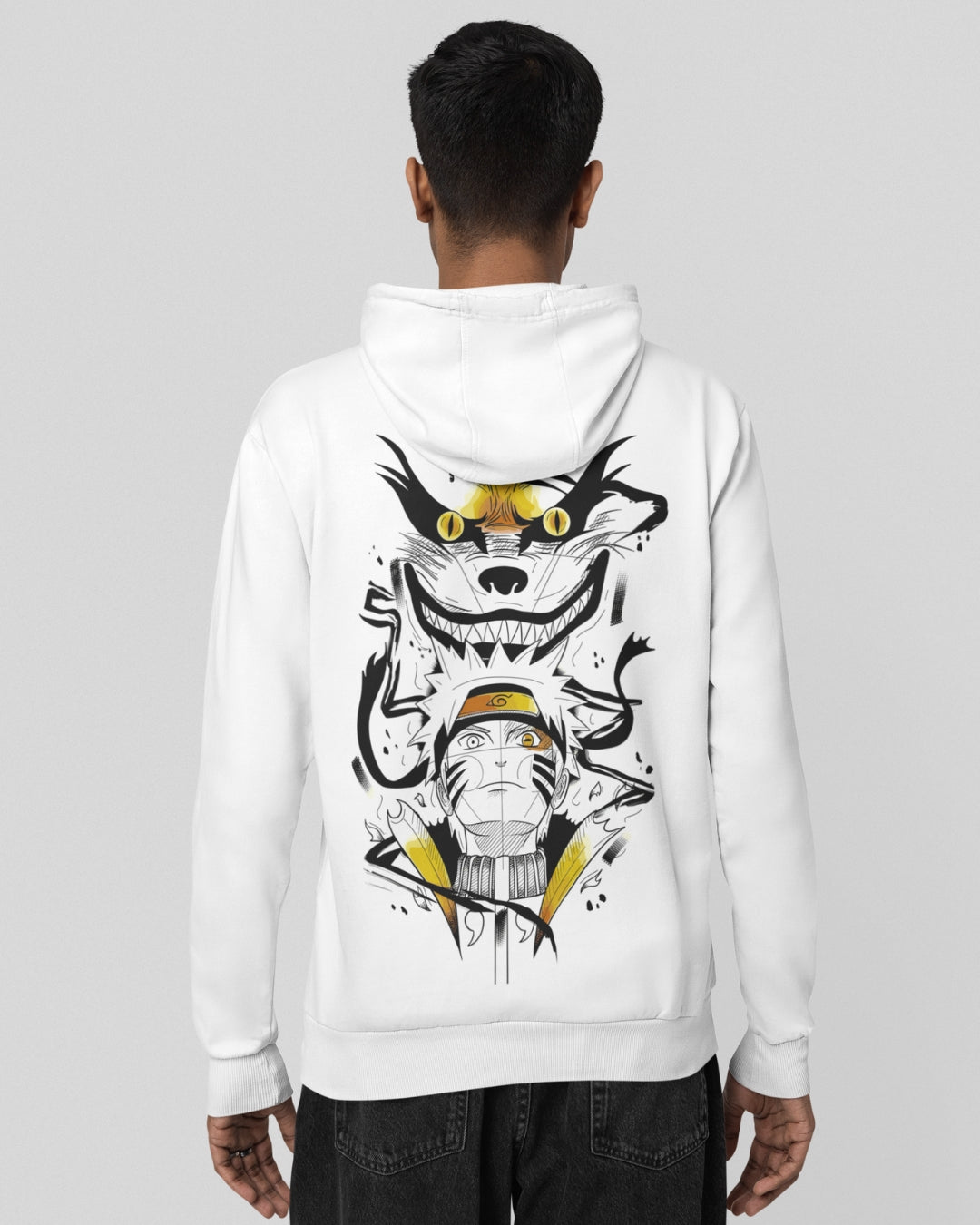 Buzo Con Capucha Naruto Rostro