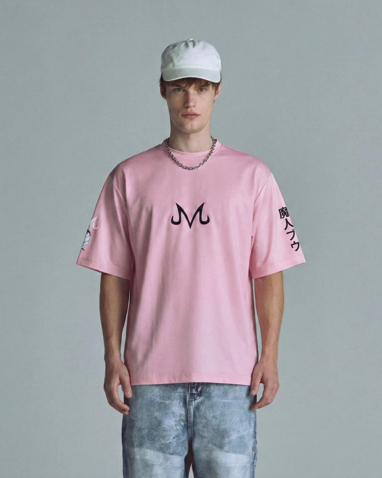 Camiseta OverSize DBZ Pequeño Buu Rostro