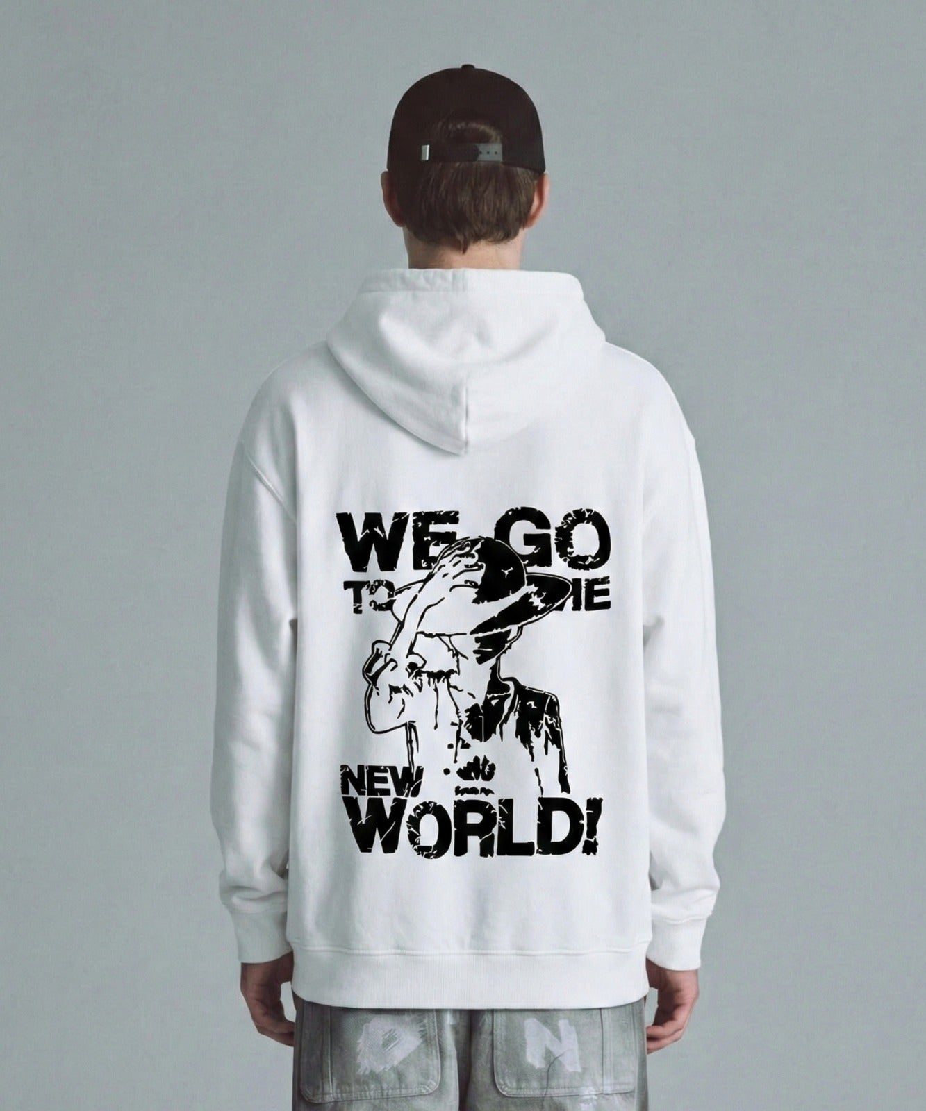 Buzo Con Capucha One Piece We Go