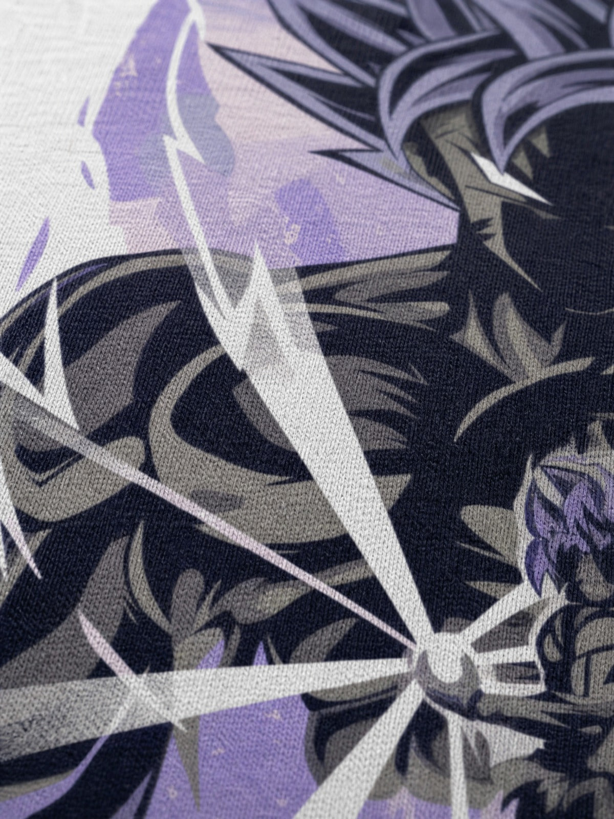 Camiseta Hombre Goku Purple God Mode