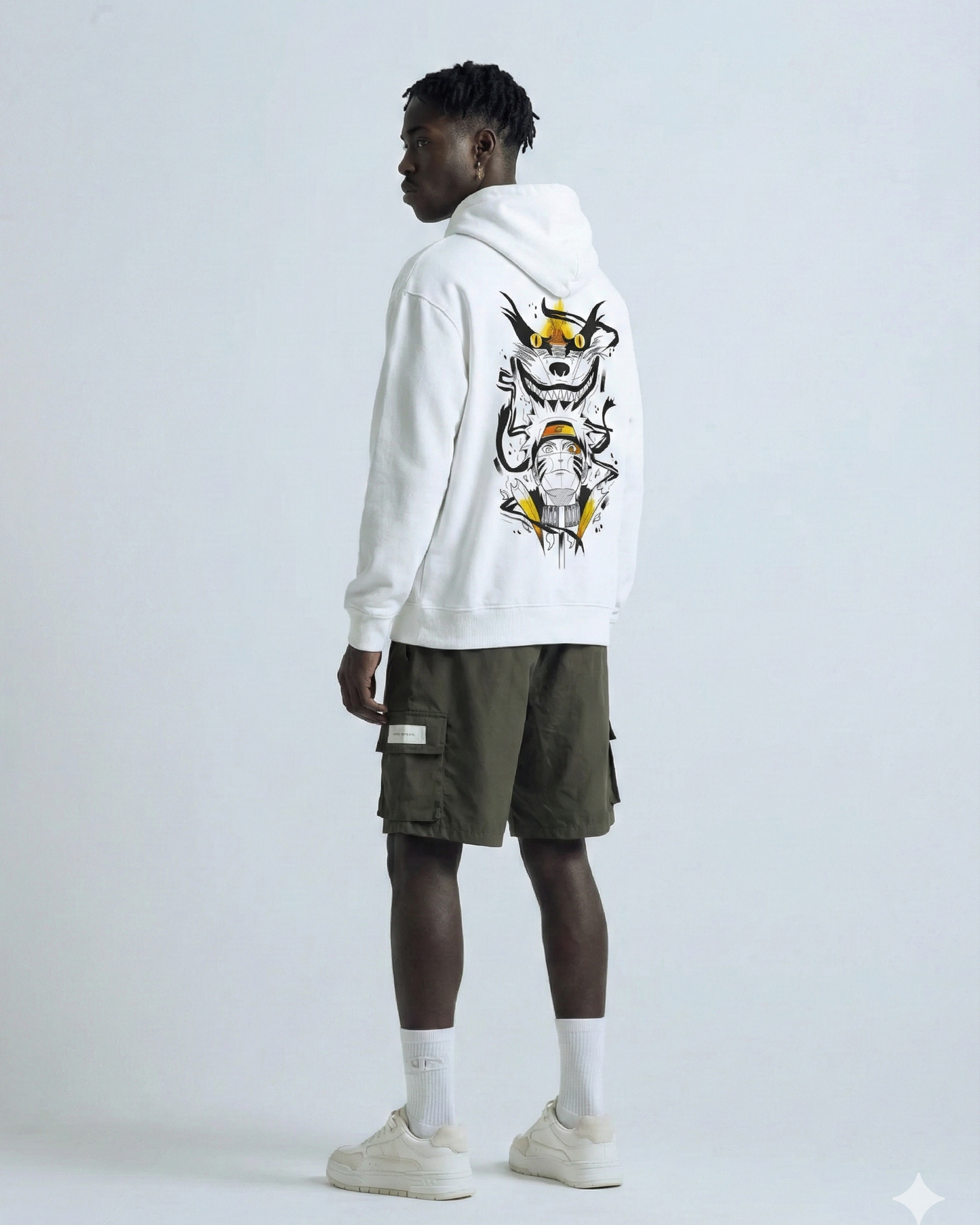 Buzo Con Capucha Naruto Rostro