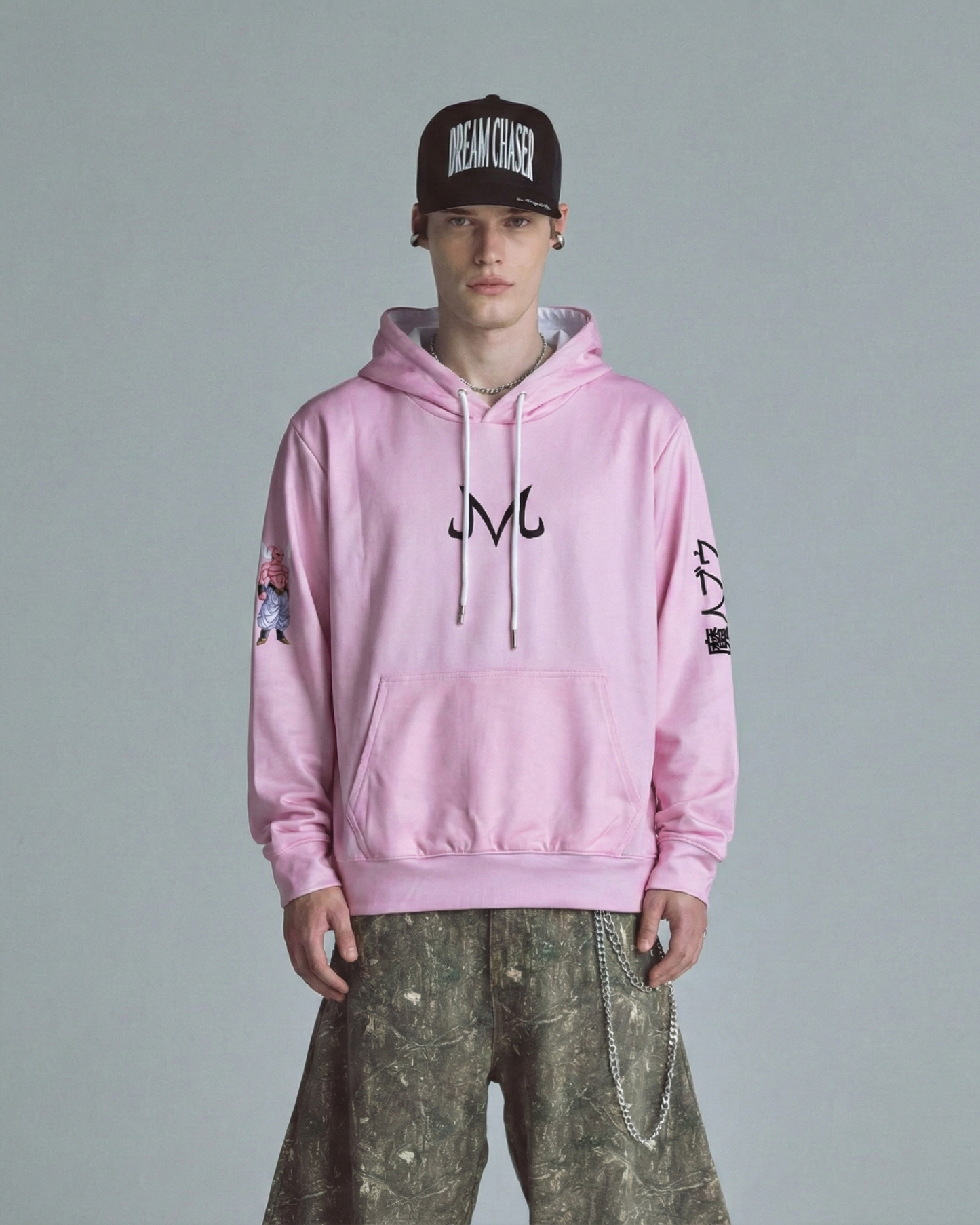 Buzo Con Capucha DBZ Pequeño Buu Rostro