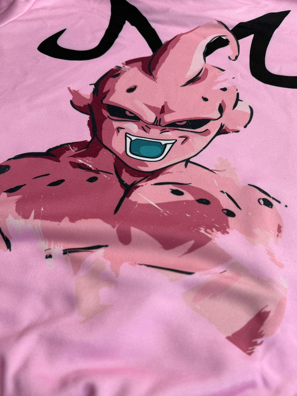 Buzo Con Capucha DBZ Pequeño Buu Rostro