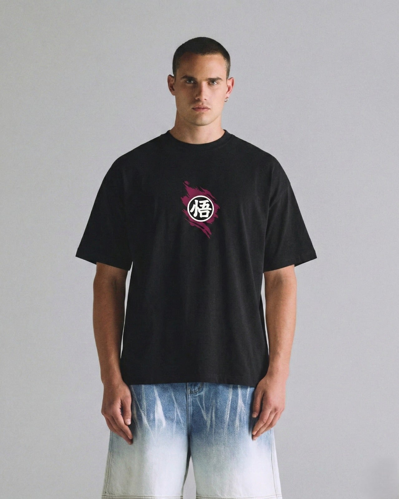 Camiseta OverSize Goku Black
