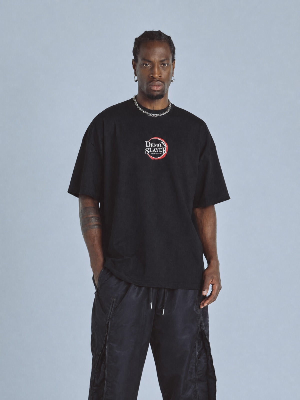 Camiseta OverSize Demon Slayer Canva