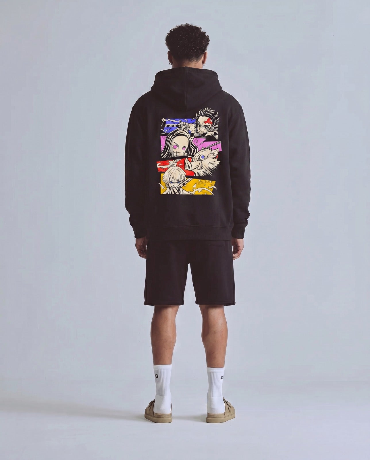 Buzo Con Capucha Hombre Demon Slayer Canva