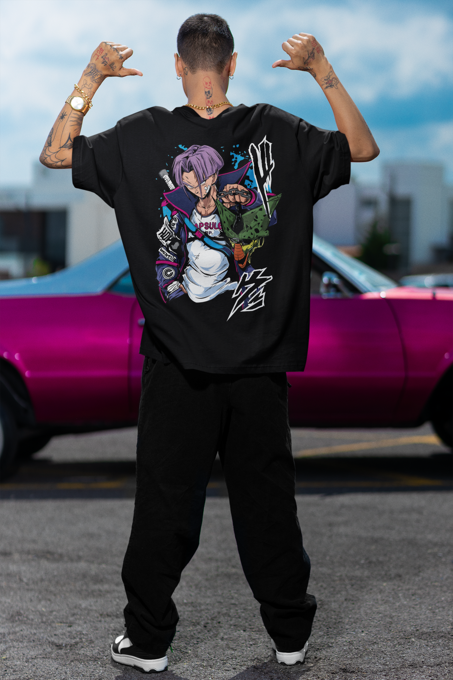 Camiseta OverSize Future Trunks