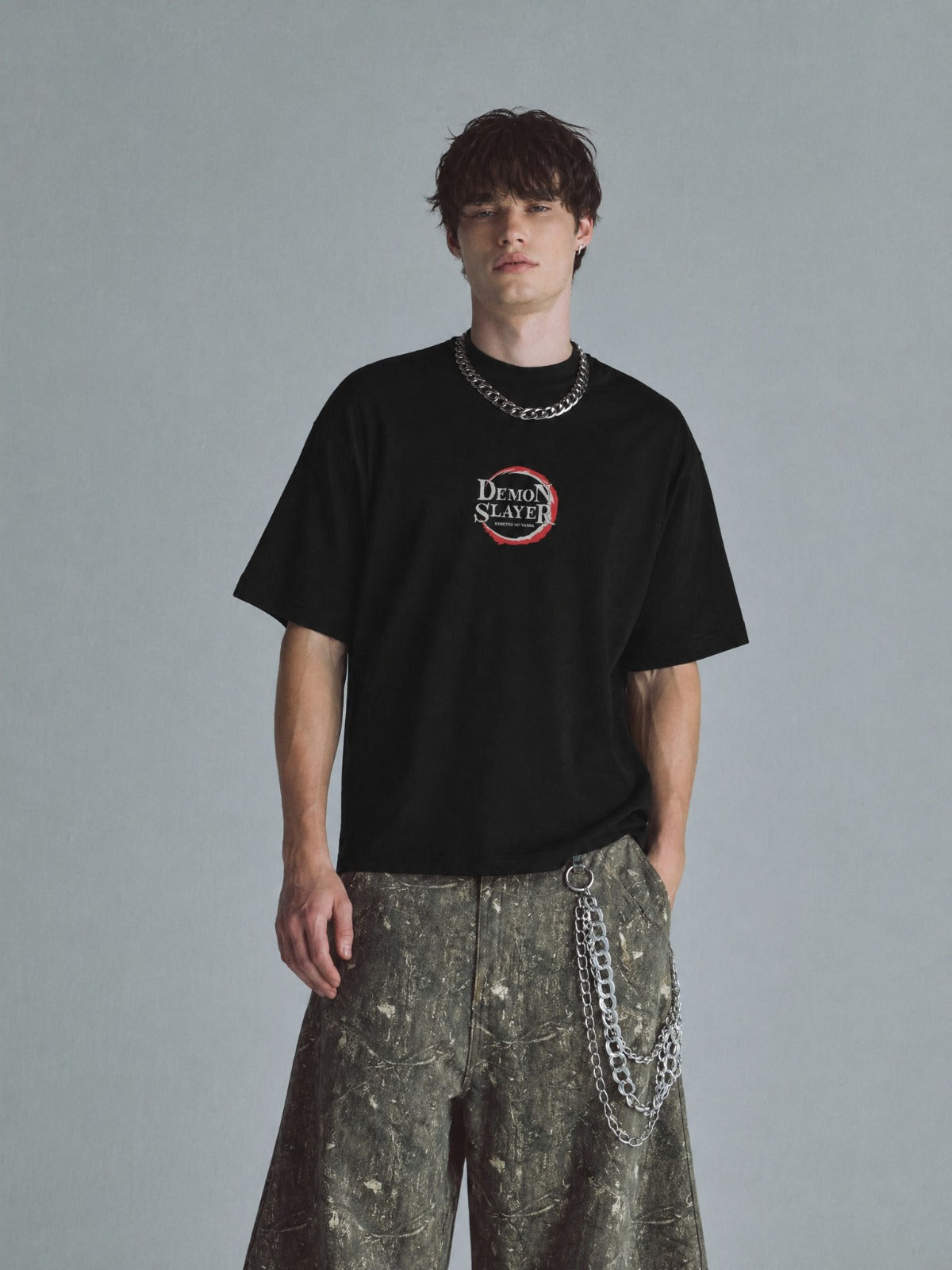 Camiseta OverSize Demon Slayer Inosuke Hashibira