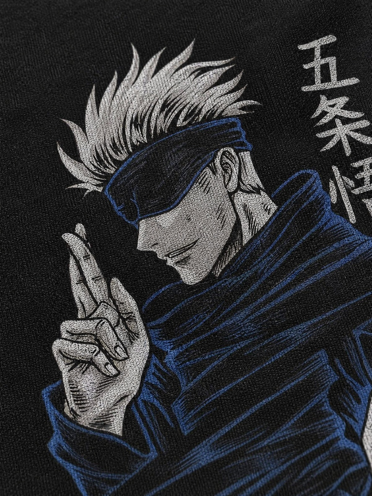 Buzo Con Capucha Jujutsu Kaisen Satoru Gojo Dos Caras