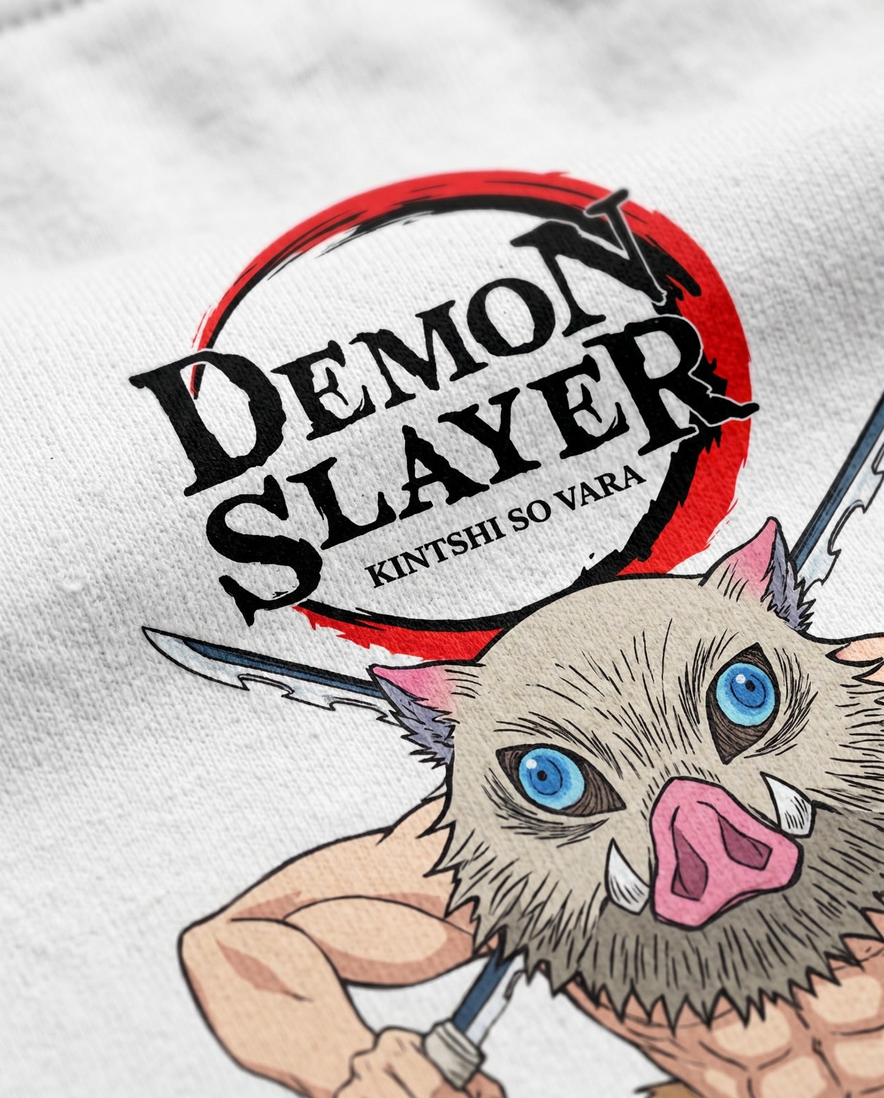 Camiseta OverSize Demon Slayer Inosuke Hashibira