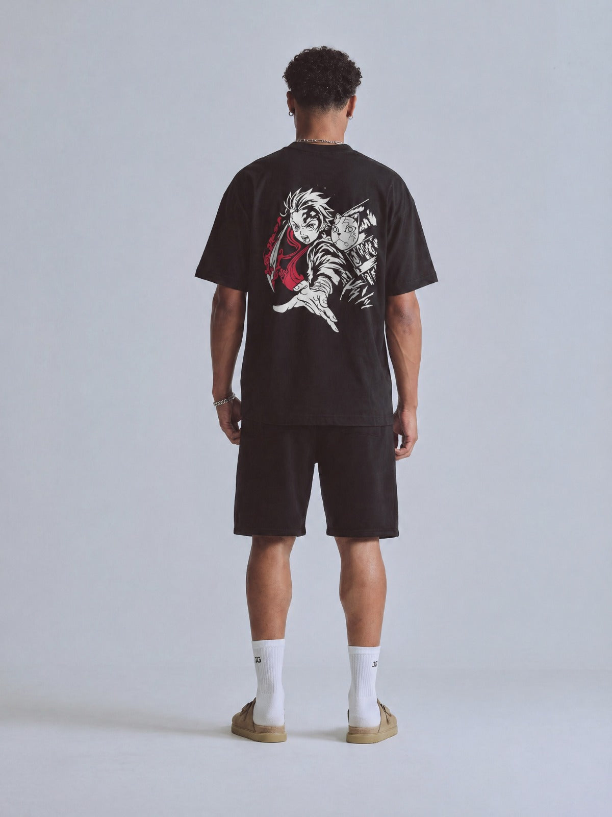 Camiseta OverSize Demon Slayer Tanjiro Espada
