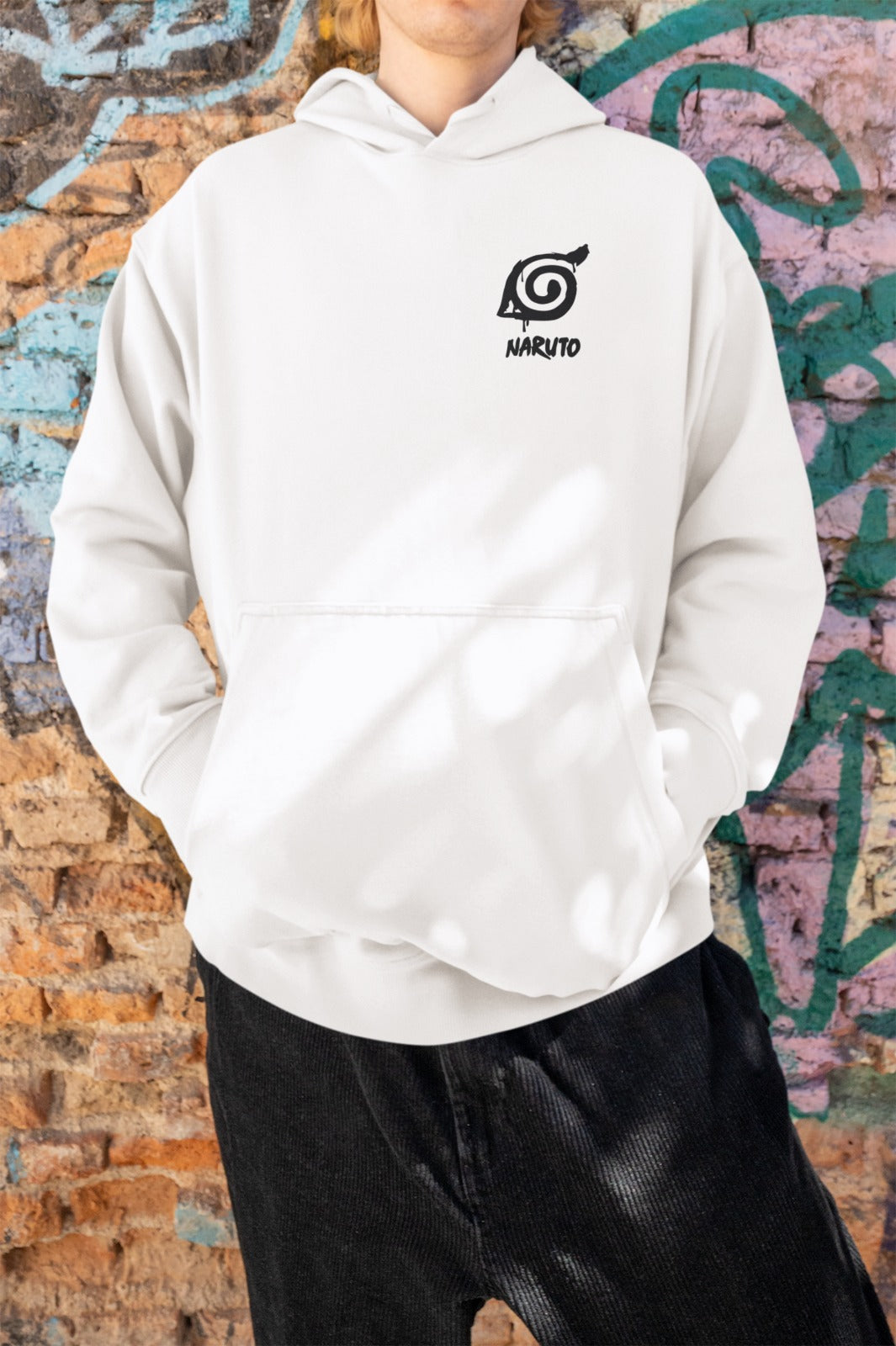 Buzo Con Capucha Naruto Canva Ojos