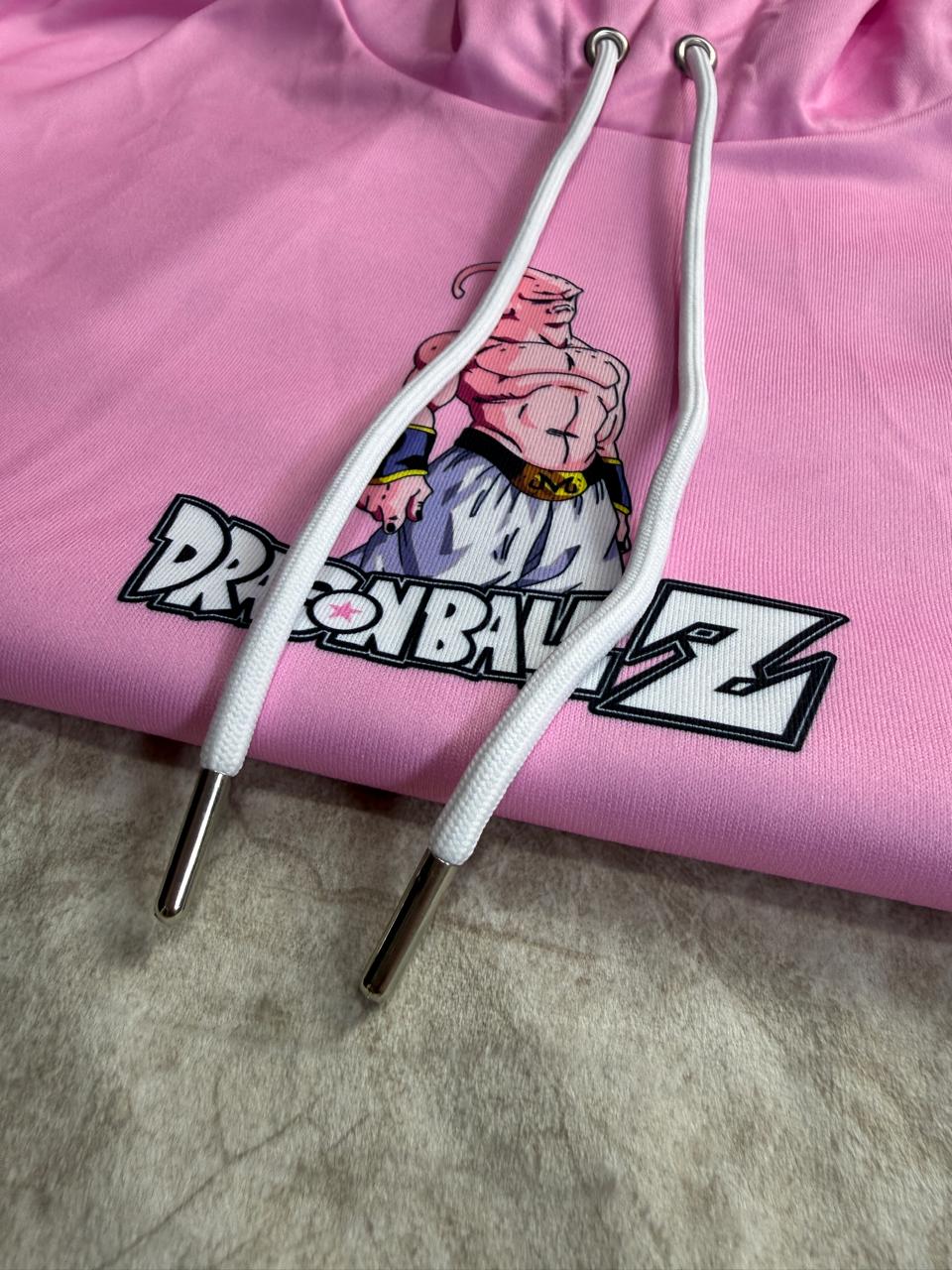 Buzo Con Capucha DBZ Pequeño Buu Puño